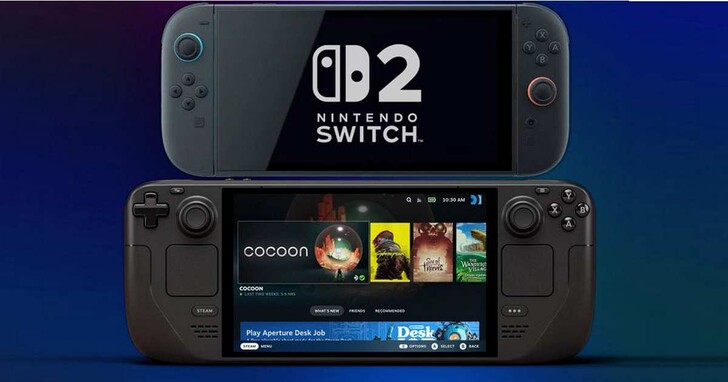 Nintendo Switch 2 螢幕尺寸有多大？與前代機種及 Steam Deck 掌機的比較