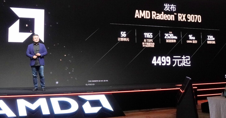 AMD發表RDNA 4繪圖架構與Radeon RX 9070系列顯示卡，光線追蹤與AI運算效能翻倍成長