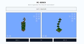 高中生突發奇想讓《Minecraft 》變成AI考場！這個評比網站，讓人類給AI模型的創意打分數