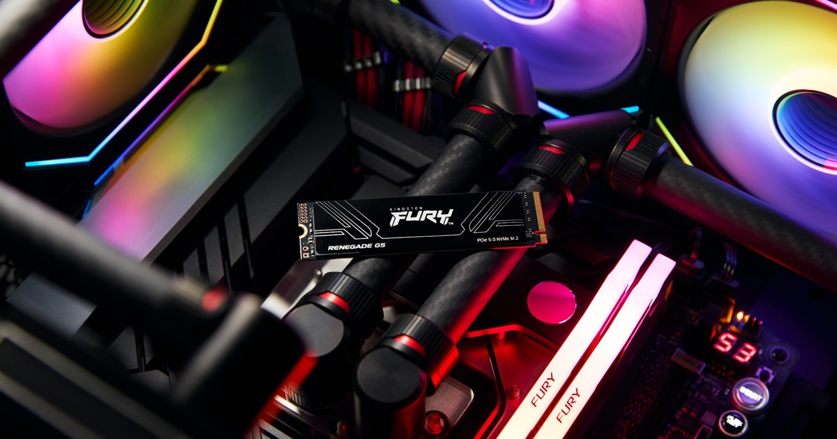 Kingston FURY Renegade G5 SSD 正式發表:搭載 6nm 主控、寫入速度達 14,000MB/s