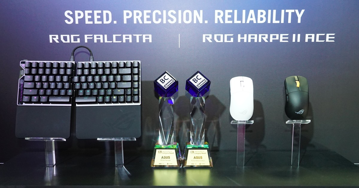 【COMPUTEX 2025】ROG 發表全新 Falcata 分離式電競鍵盤,導入磁軸與多層消音結構強化輸入體驗