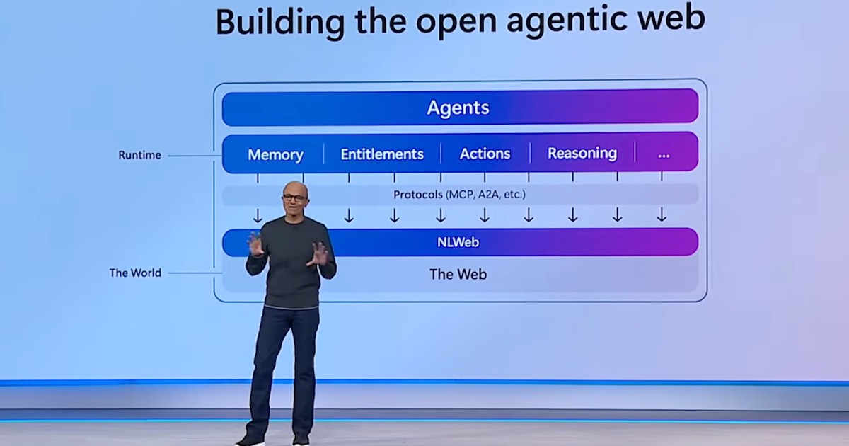 微軟 Build 2025 開發者大會:邁入 AI agents 時代,打造開放式 Agentic Web