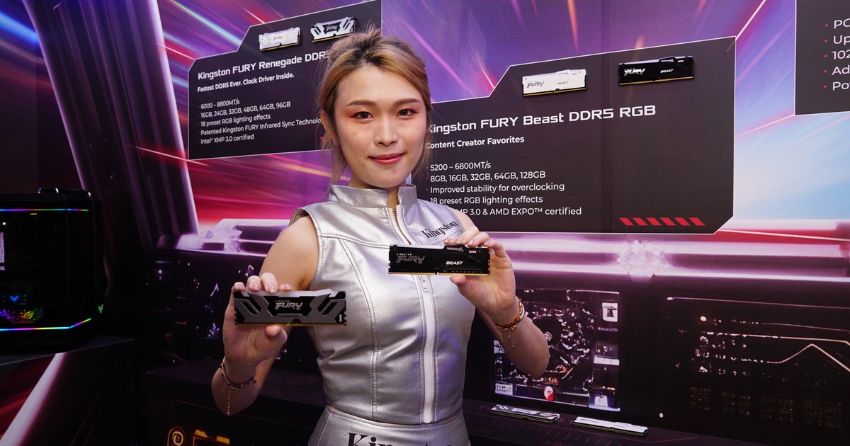 【COMPUTEX 2025】金士頓展示高效能儲存方案,聚焦 AI 與航太應用