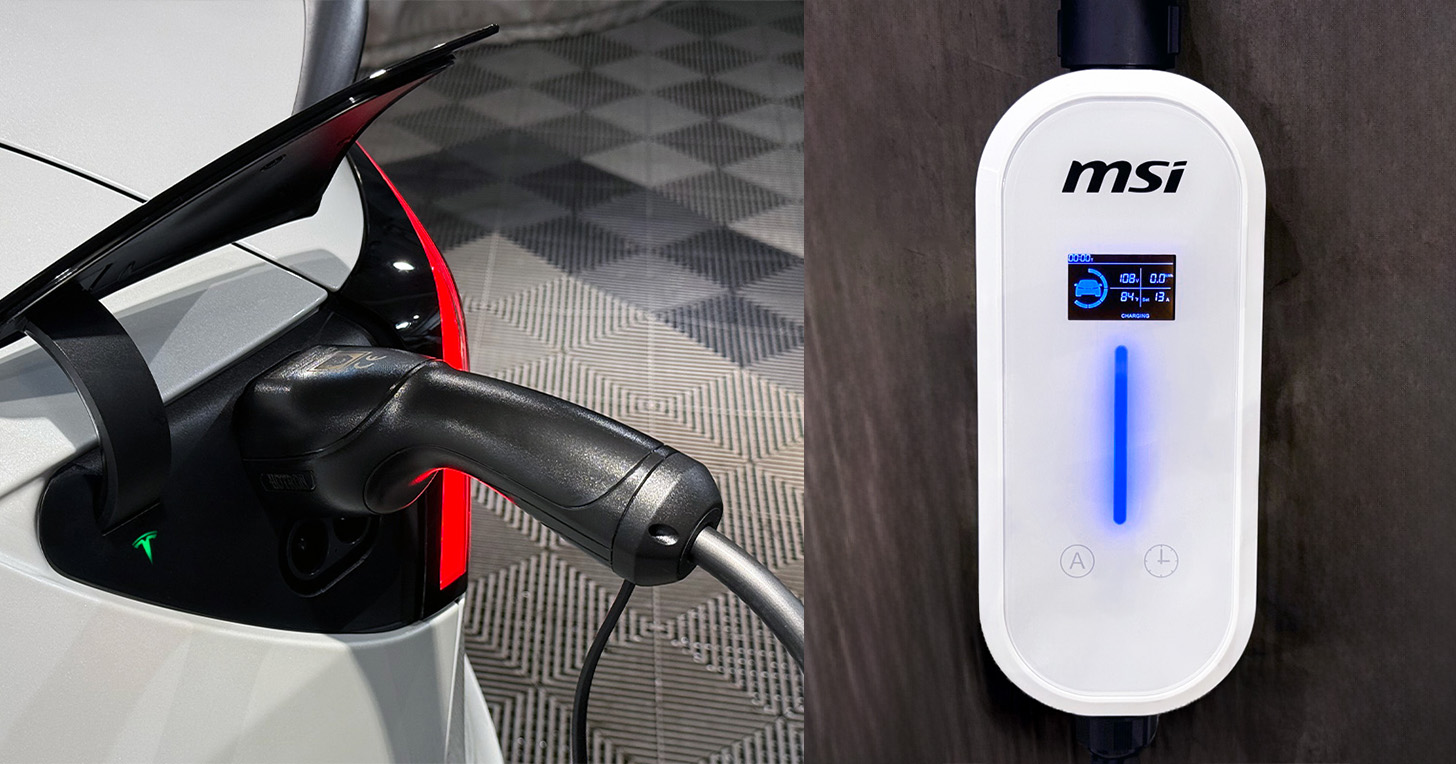 一台搞定家用與旅充!MSI EZgo 可攜式電動車充電樁開箱實測