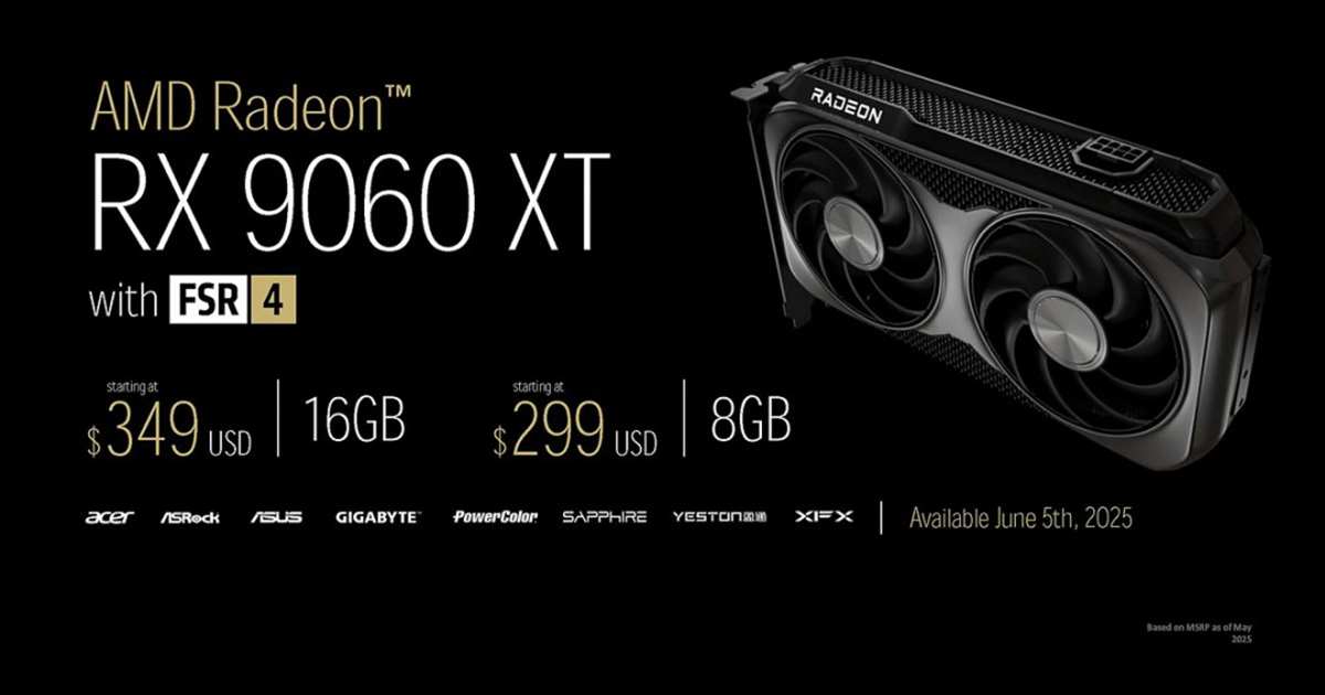 AMD RX 9060 XT 16GB 跑分首次曝光,成績略遜 RX 7700 XT但售價極有競爭力