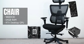 這是電競椅也是電腦主機！國外DIY高手打造「隱形PC」挑戰極簡桌面的終極形態