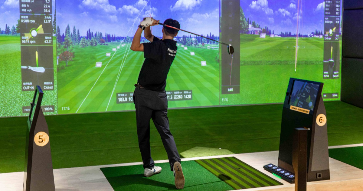 ViewSonic 攜手 Friends Golf 導入模擬高爾夫投影系統,強化虛擬運動體驗