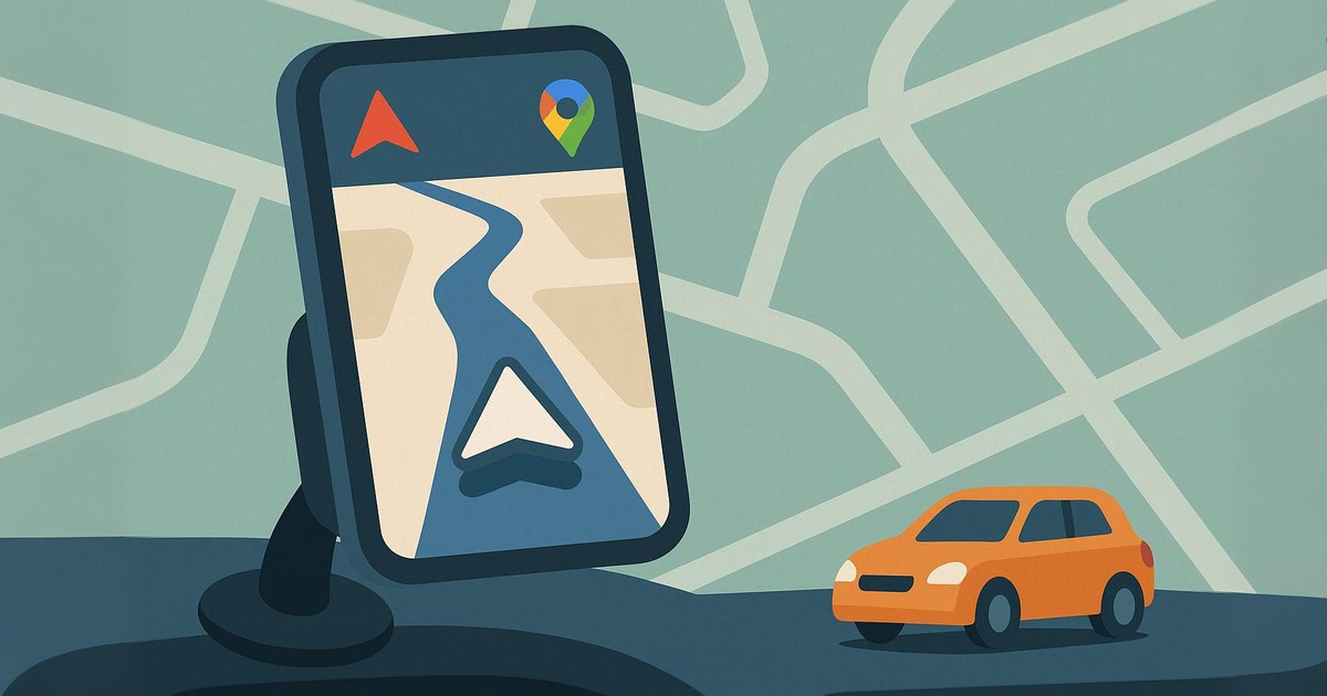如何讓 Google 地圖的導航箭頭圖示變成小汽車？