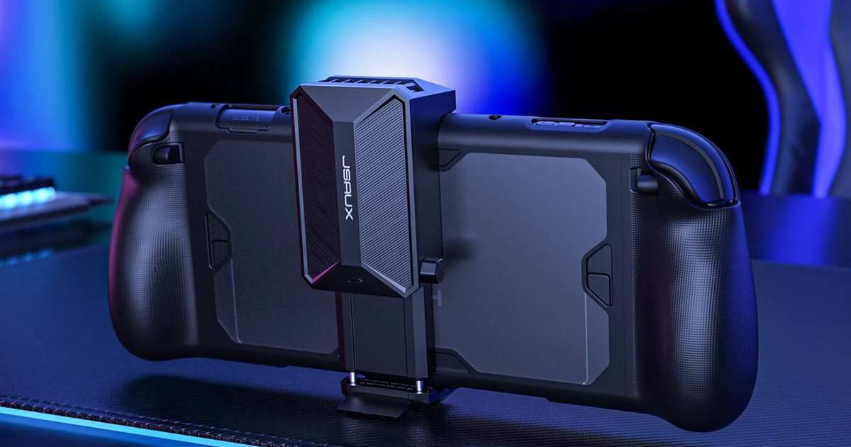 JSAUX推出 Switch 2 專用背夾式風扇,強化掌機散熱、提升續航穩定性