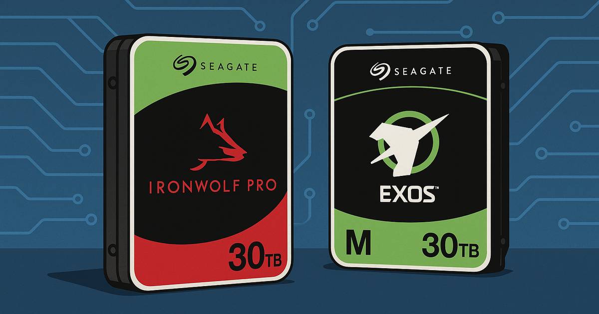 30TB 硬碟來了!Seagate 全新 IronWolf Pro 系列 NAS 硬碟正式開賣,售價 24,590 元