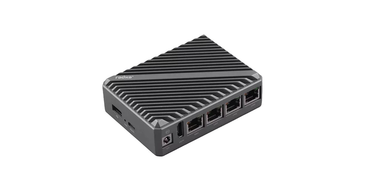 Radxa推出E24C迷你路由器電腦,搭Rockchip RK3528A SoC搭4組GbE網路埠