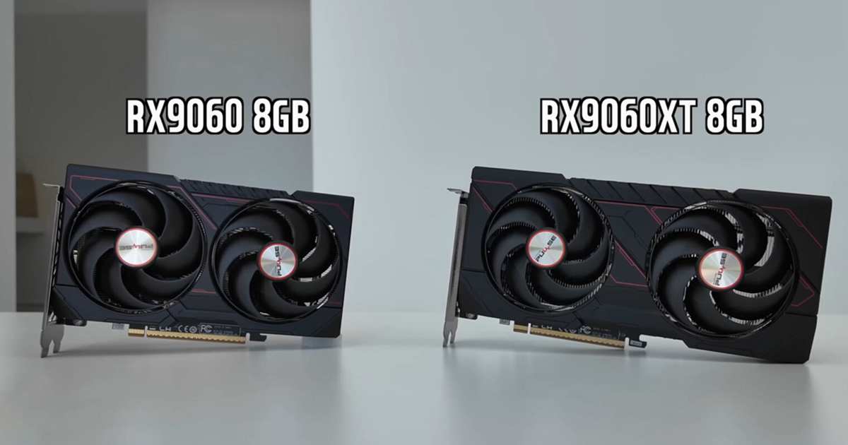 AMD RX 9060 首測出爐：同價位比 RTX 5050 快 20%，效能逼近 RTX 5060