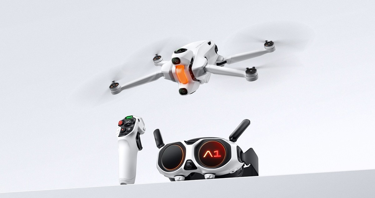 超廣視界，輕如鴻毛！全球首款 8K 360° 空拍機 Antigravity  A1 終於現身
