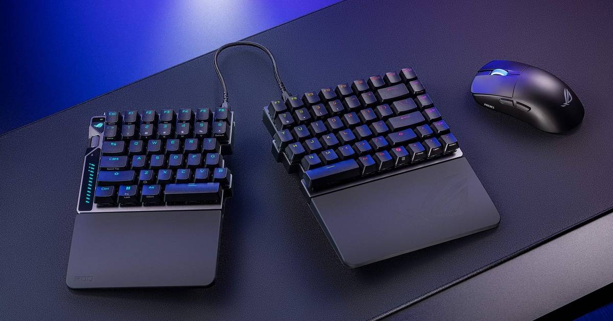 ROG 旗艦 Harpe II Ace 電競滑鼠與 Falcata 磁軸鍵盤正式開賣,搭載 Zone Mode 可一鍵啟動效能全開模式