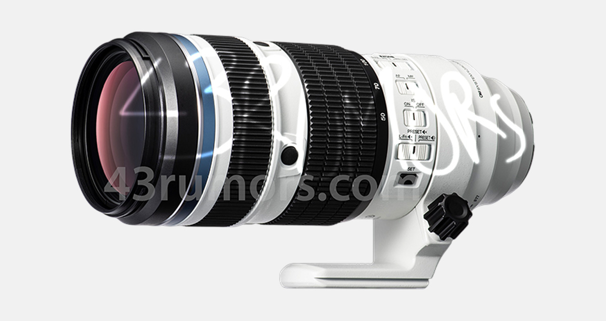 OM System ED 50-200 mm F2.8 IS Pro 間諜照流出!預計 9 月 10 日正式發表