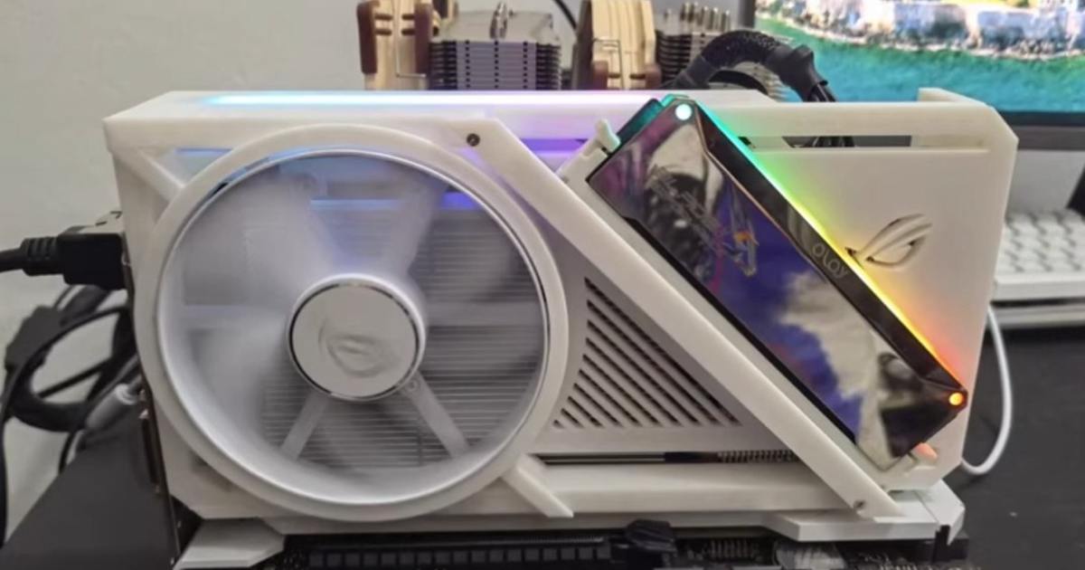 全球首款GPU可外接 DDR5 記憶體?看似超狂的DIY,其實只能提升心靈馬力