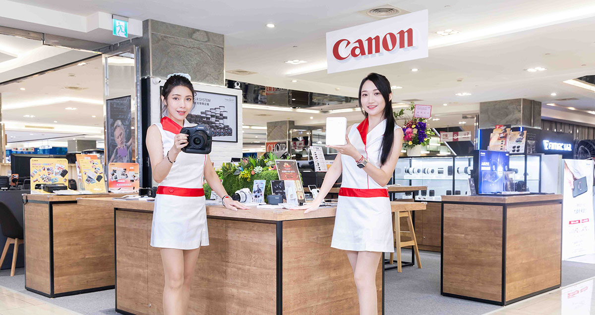 Canon 再拓據點：形象概念店進駐新北板橋大遠百！相機最新機種現場免費體驗