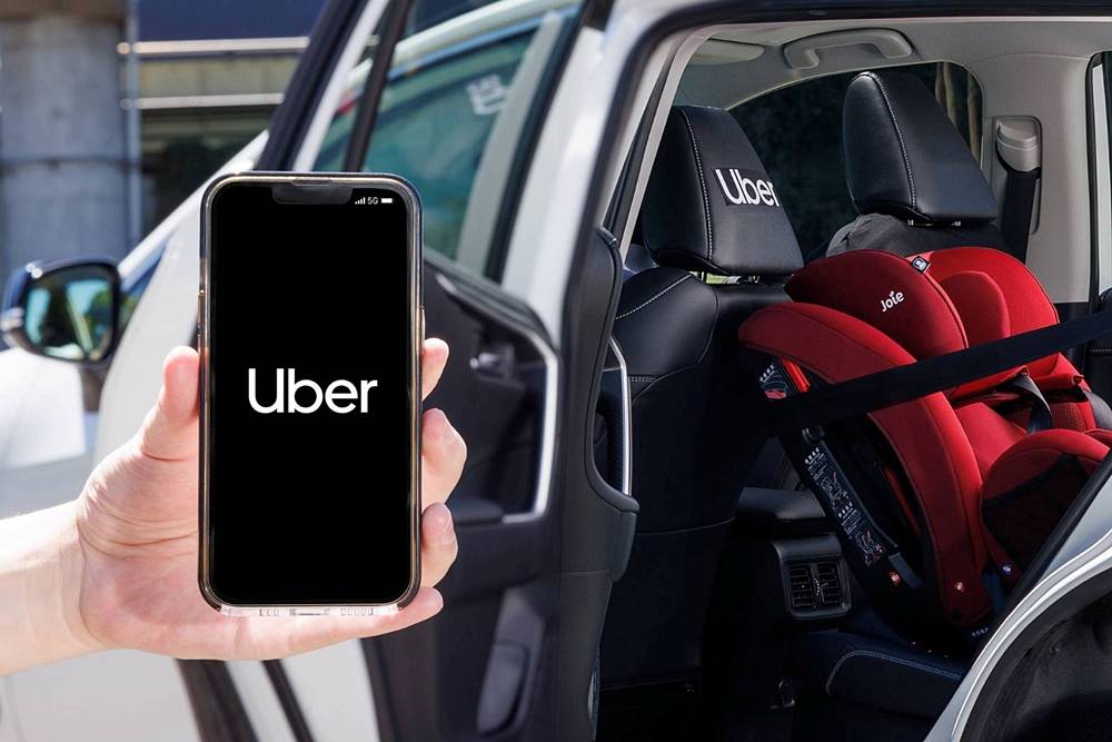 Uber 寶寶優步導入 Joie 安全座椅，擴大營運範圍北中高都可即時叫車