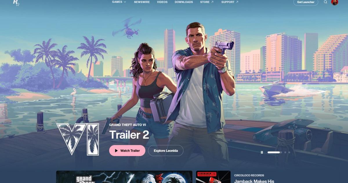 《俠盜獵車手6》第三支預告片要來了?Rockstar 官網改版引爆玩家期待