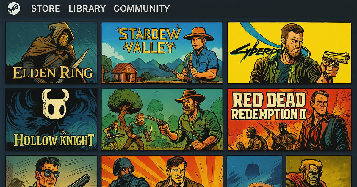 告別Steam老舊封面！超簡單步驟打造專屬遊戲展示牆