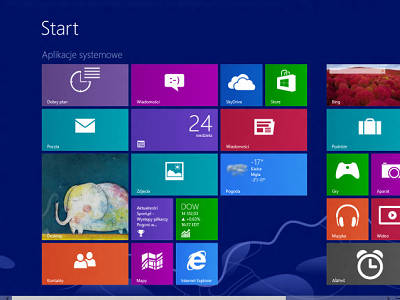 微軟下一代 Windows Blue 作業系統截圖曝光，更多樣的動態磚顯示