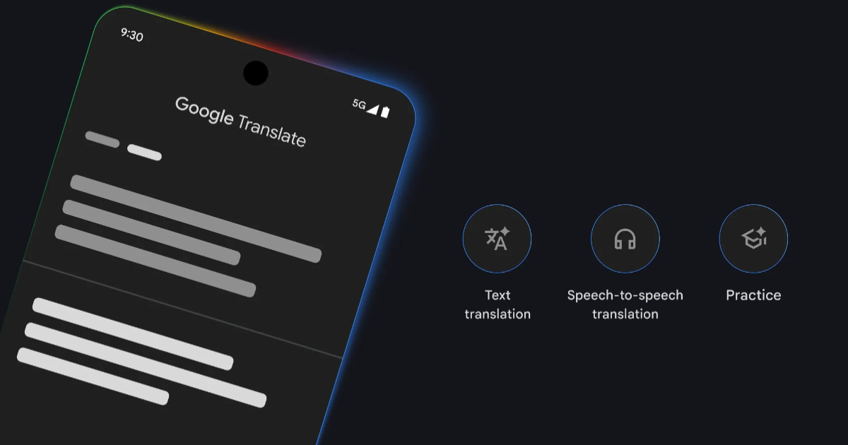 Google 翻譯導入 Gemini，並可透過耳機進行「即時翻譯」、美墨等地率先推出