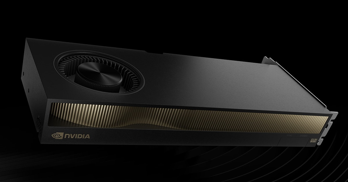 NVIDIA RTX PRO 5000 72GB Blackwell登場！記憶體狂增50%，AI運算更給力