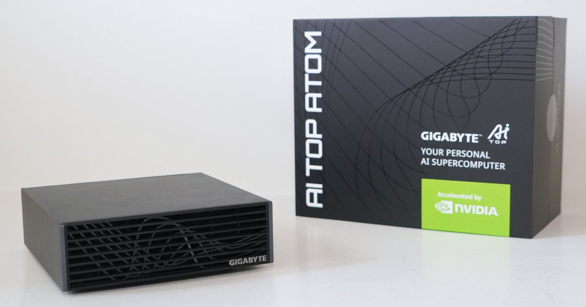 【GIGABYTE AI TOP ATOM動手玩（2）】： 17萬元迷你電腦開箱！軟硬體特色看光光