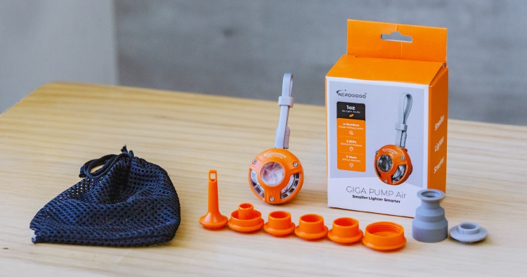 僅重28克！AEROGOGO GIGA PUMP Air 挑戰世界最小指尖幫浦