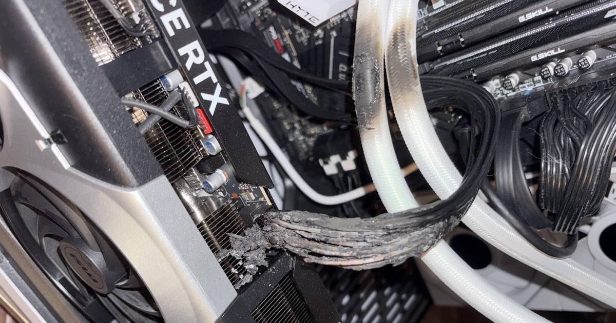 NVIDIA RTX 5090 驚傳燒毀！使用者聖誕夜遇火燒卡