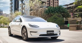 iRent 與 USPACE 合作！Tesla 首度上架共享車平台，精華地區停車格開放 iRent 租還