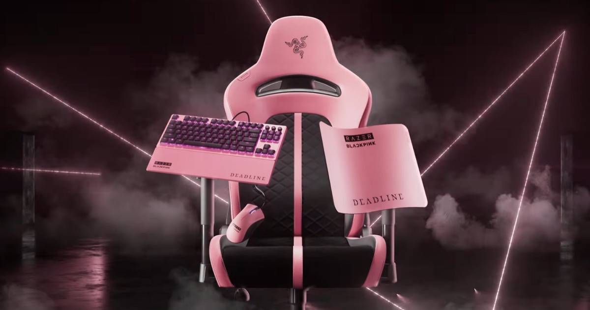 Razer 攜手 BLACKPINK 推出聯名電競周邊！粉黑配色鍵盤、滑鼠到電競椅一次到位