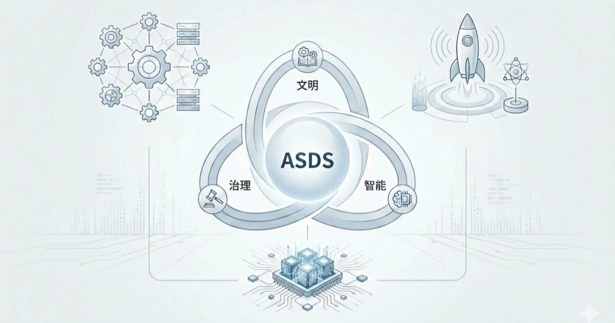 技術驅動治理，智能塑造未來：ASDS 與文明—治理—智能的生態循環