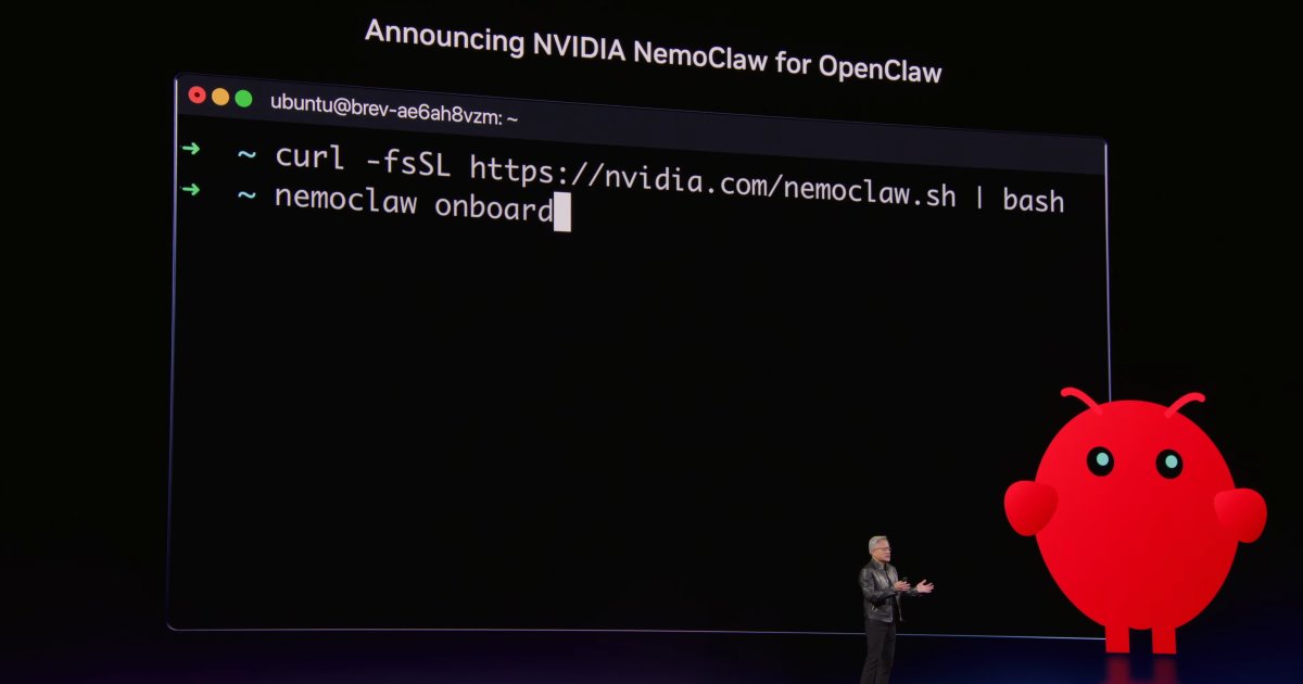 【GTC 2026】NVIDIA也來養龍蝦，推出NemoClaw為OpenClaw社群帶來更安全便利的選擇