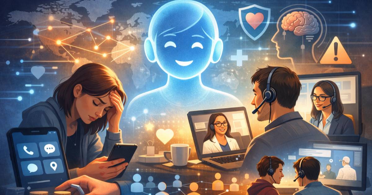 Google 強化 Gemini 心理健康支援：一鍵串接諮詢熱線，並嚴禁 AI 模仿人類情感