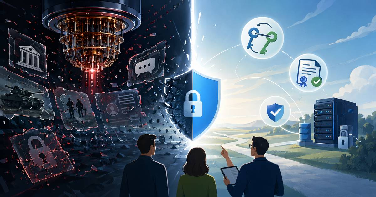 比想像中更近？資安專家警告「Q-Day」將至：你的個資正面臨「先偷走、後破解」威脅