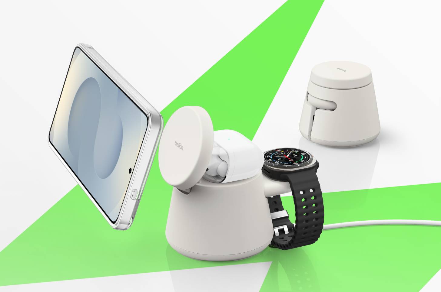 Belkin充電新品發佈！模組化充電座、磁吸二合一、Apple Watch行動電源一次看懂