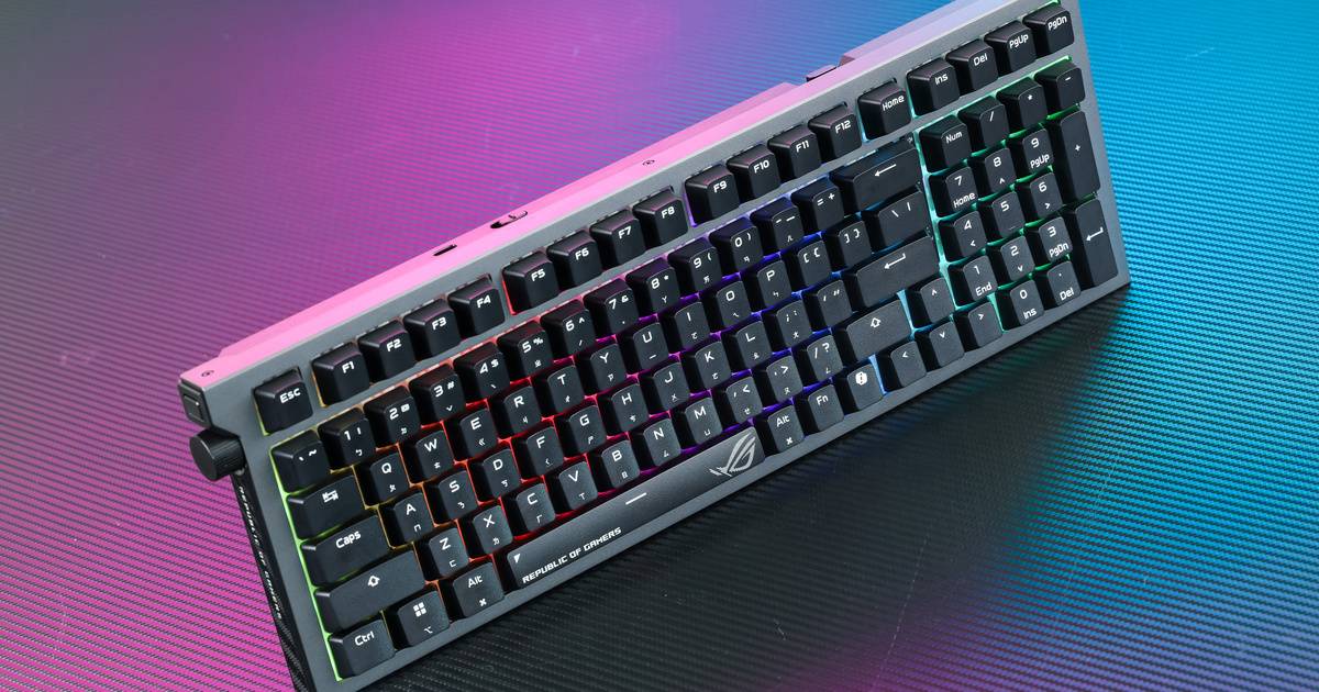 ROG Strix Morph 96 Wireless 開箱評測：內建客製化精神的無線電競鍵盤