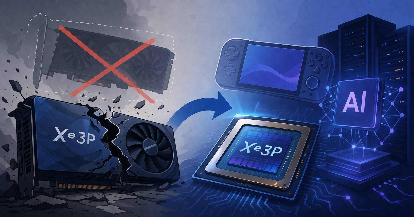 顯卡三足鼎立夢碎？Intel 傳已取消 Xe3P 架構「Celestial」獨立顯卡，全面轉向 AI 與高效能內顯