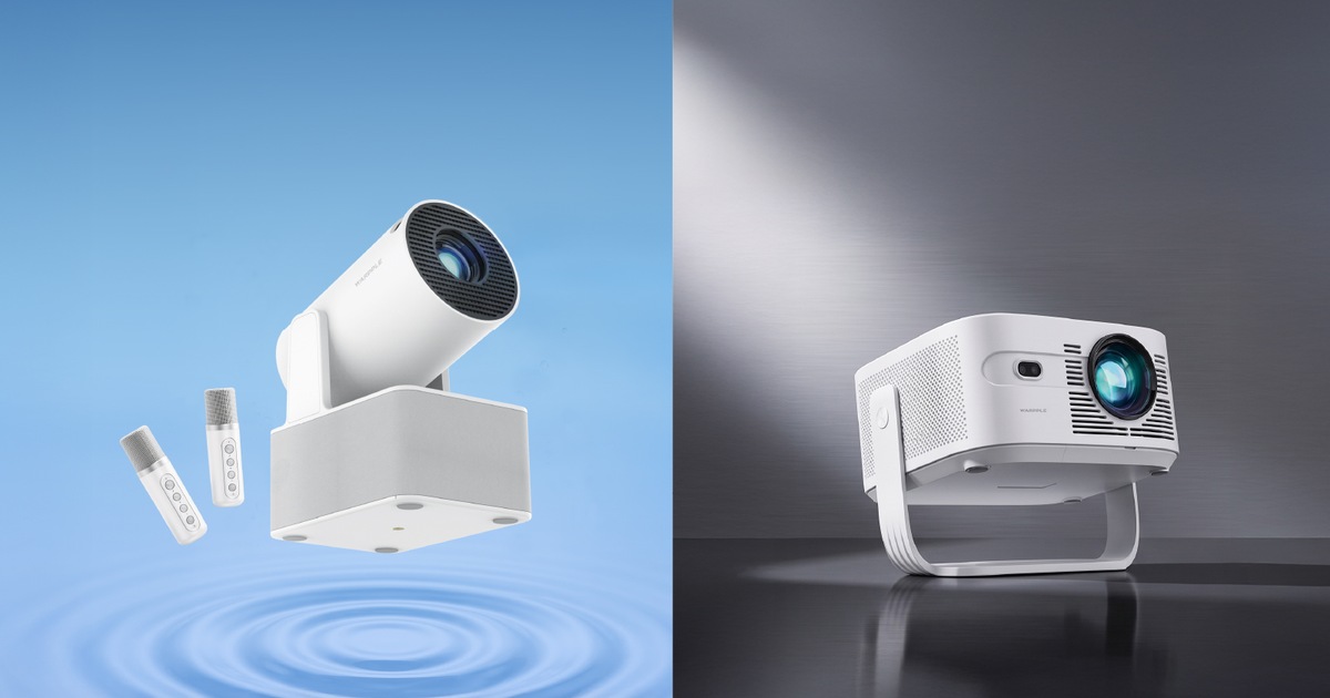 沃朋發表 LA6 Cross、LA10 Pro 雲台式投影機：分別主打三合一跨界設計與 2,000 ANSI 流明高亮度