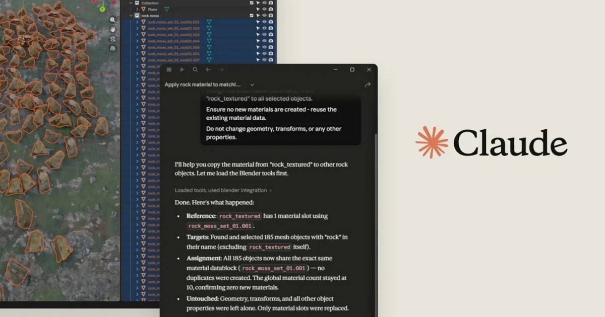 Claude 正式接入 Adobe 生態系！Photoshop、Blender 與 Ableton 現可直接調用 AI 助理