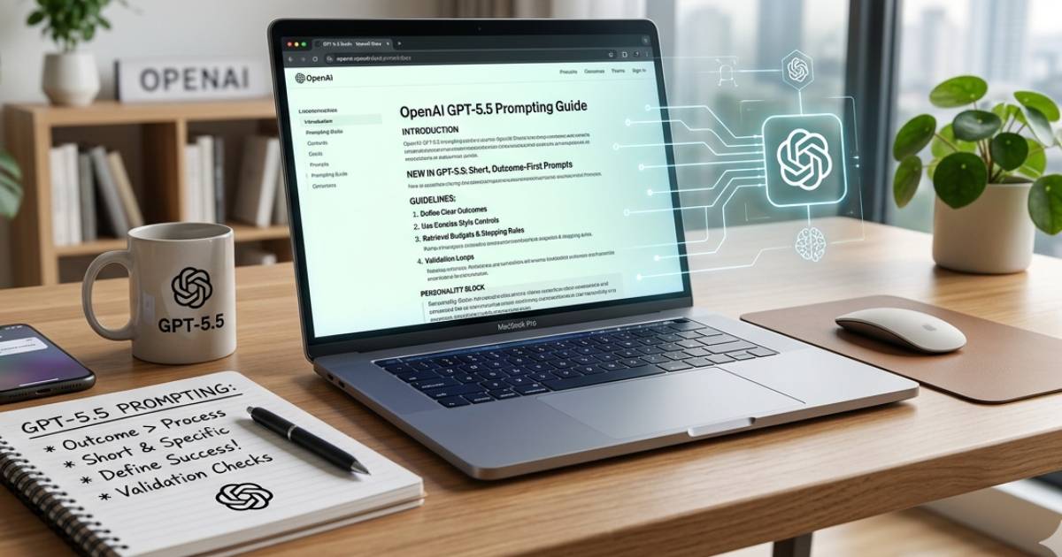 OpenAI 釋出 GPT-5.5 提示詞指南：複雜指令不再吃香，越短越好、目標更重要