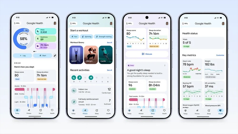 Fitbit 掰！Google Health 整合 Fitbit、Google Fit，推 AI 健康教練功能
