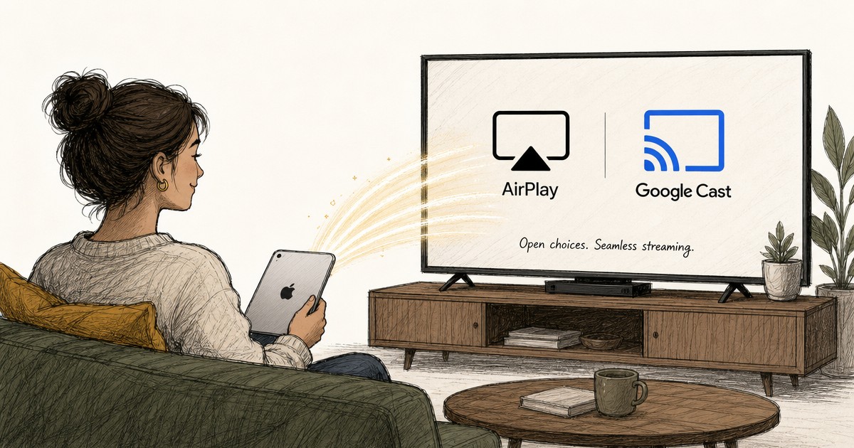 歐盟逼蘋果鬆手！iOS 27 傳將原生支援 Google Cast，AirPlay 獨佔時代恐終結