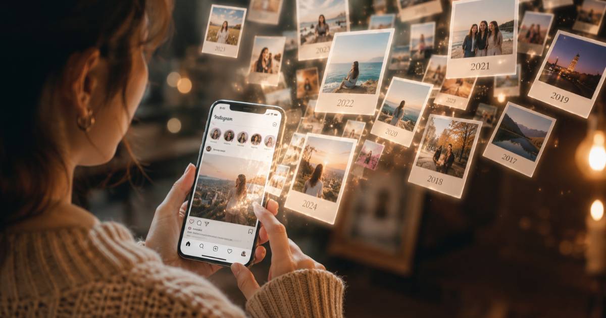 IG「我的這一天」沒跳通知？用這招隱藏功能，所有年份舊動態瞬間全找回