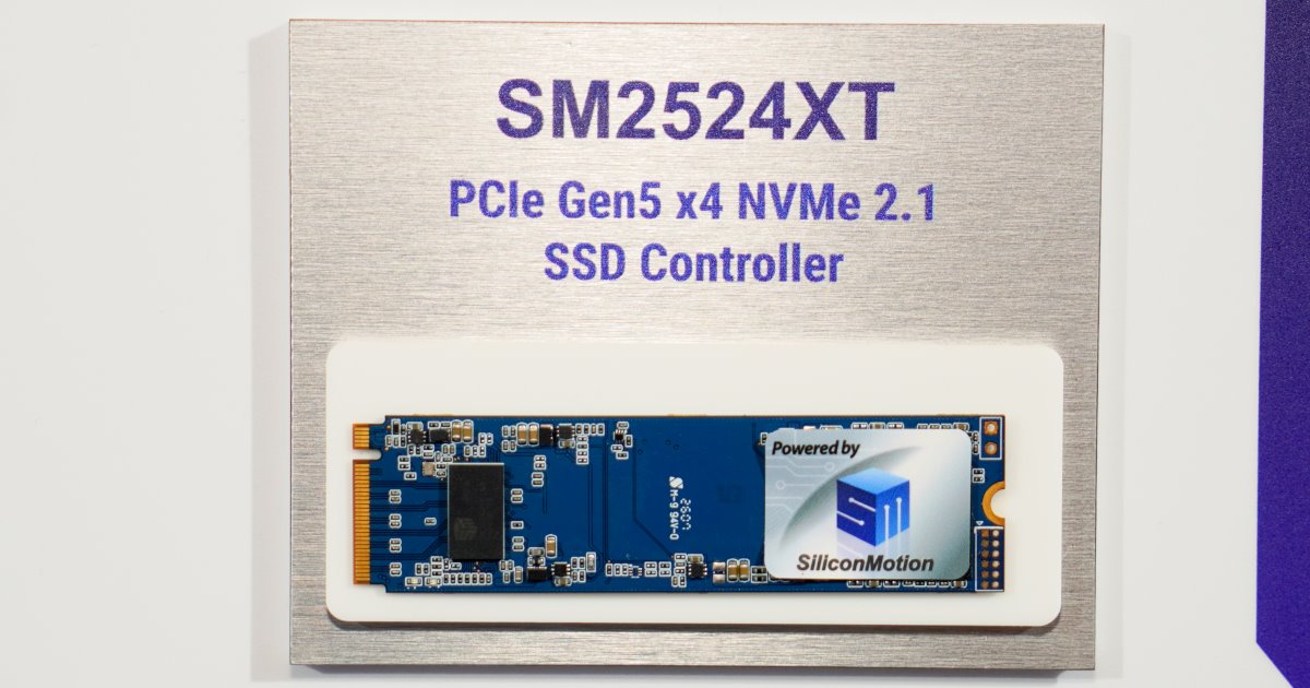 SMI發表SM2524XT固態硬碟控制器，平價、省電、效能一樣頂到天！