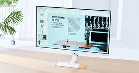 Acer amadana 27ART0 顯示器開箱實測：日系極簡風格融入，美型工藝與出色視覺兼顧！