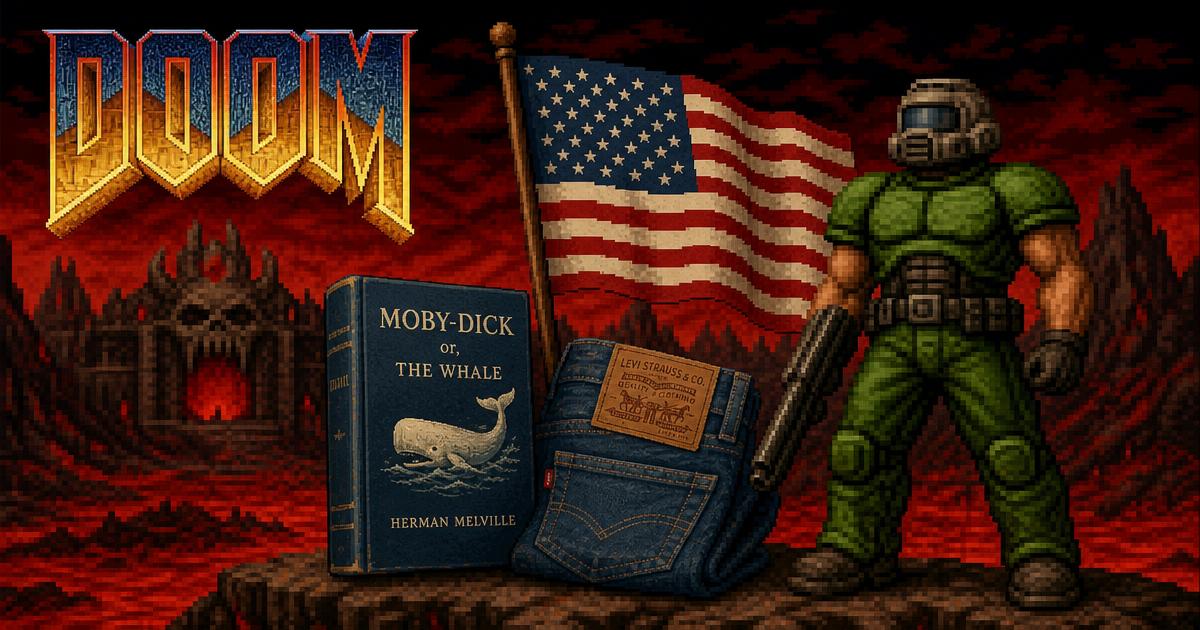 經典射擊遊戲《DOOM》榮登《華盛頓郵報》評選「美國文化最重要 25 大傑作」！與美國國歌、LEVI'S 牛仔褲齊名