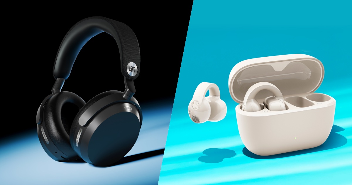 Sennheiser 新品齊發！MOMENTUM 5 Wireless 旗艦耳罩式耳機全面進化，首款耳夾式耳機同步登場