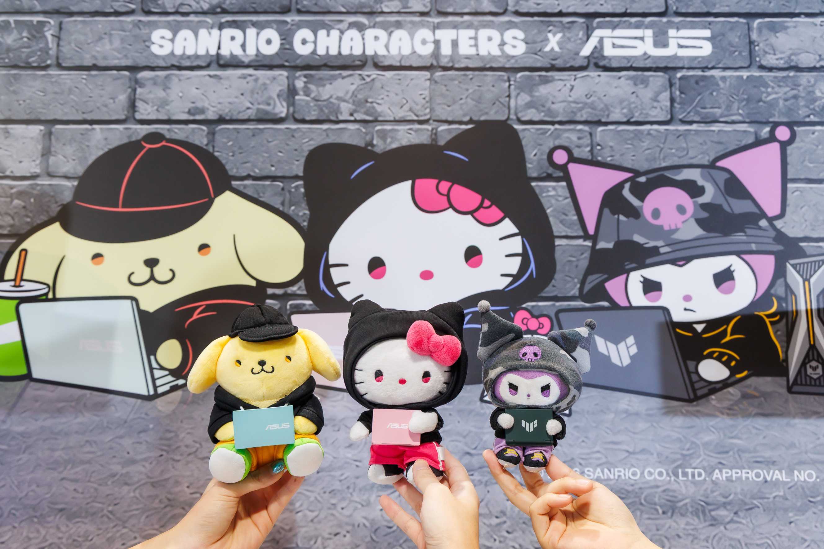 三麗鷗粉快搶！ASUS 聯名 Hello Kitty、酷洛米推出「潮玩 AI 開學祭」，買筆電送限定絨毛吊飾再抽機票